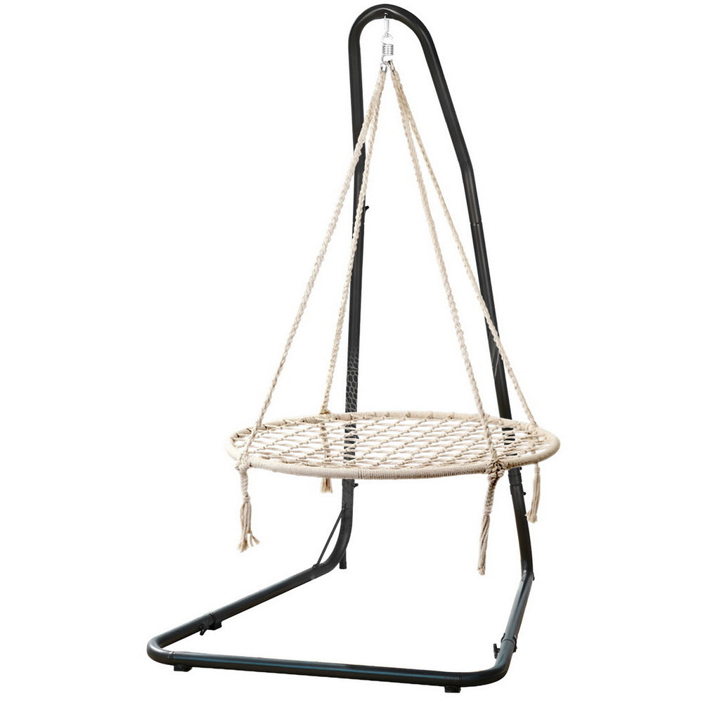 Hammocks & Accessories: Gardeon Hammock Hanging Chair with Steel Stand