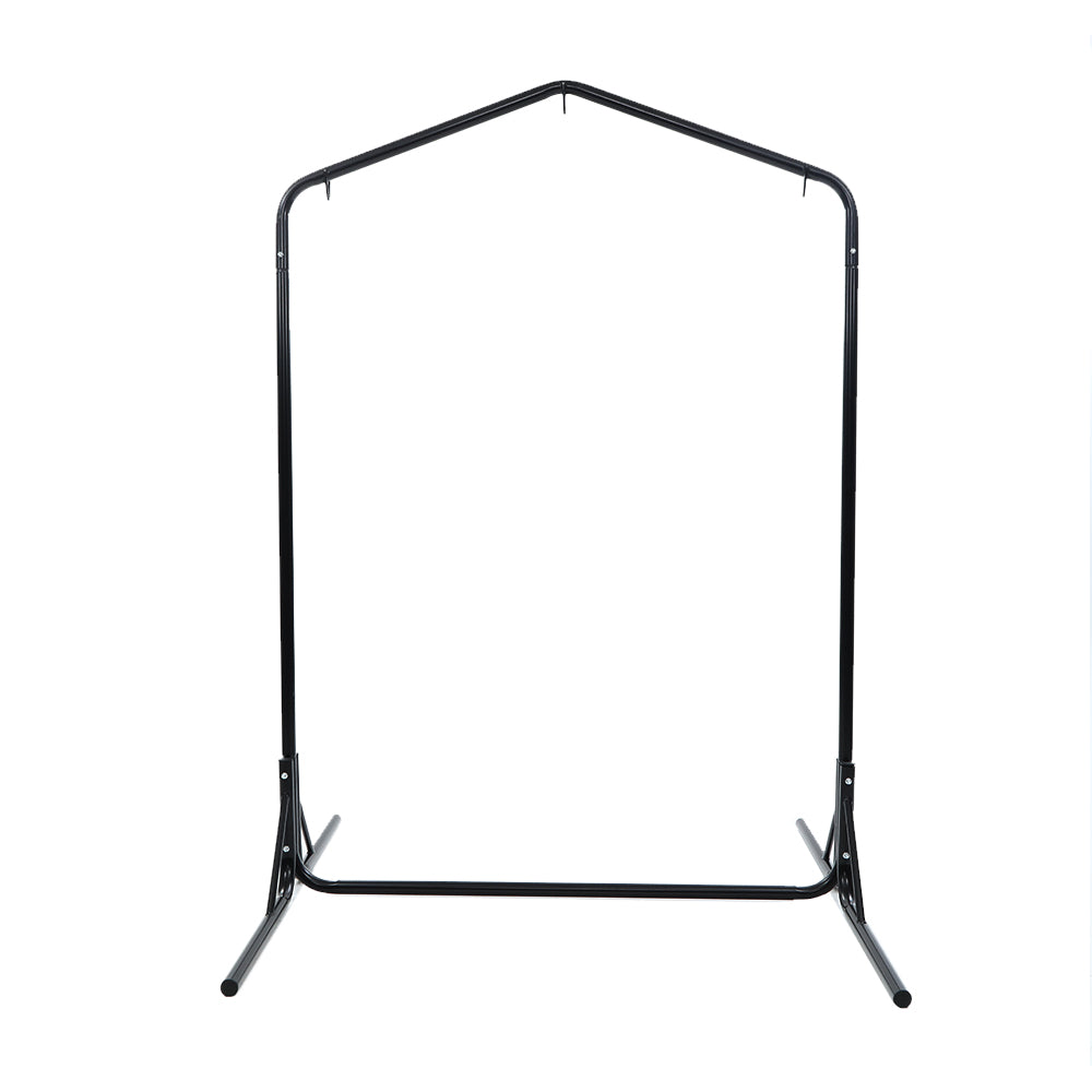 Outdoor Chairs: Gardeon Hammock Chair Steel Stand 2 Person Double Outdoor Heavy Duty 200KG