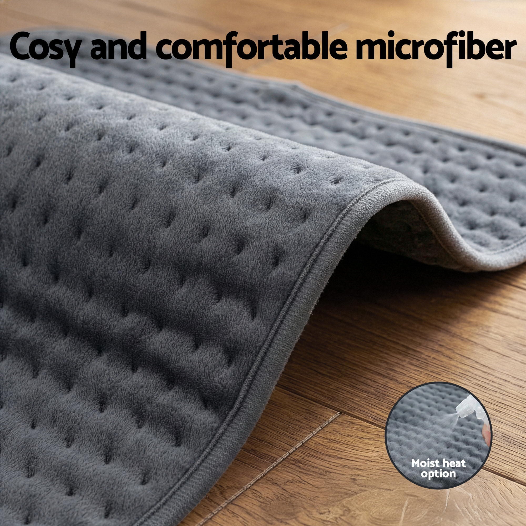 Heating Pads: Livemor Electric Heating Pad Heat Mat 60x39cm