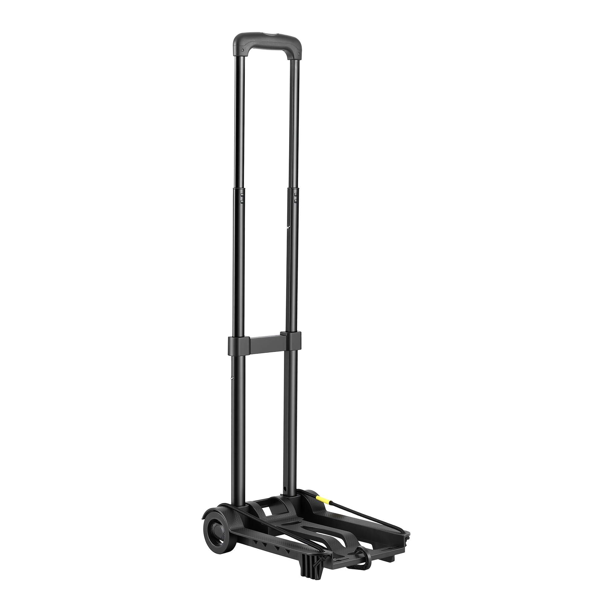 Giantz Folding Trolley Portable Hand Truck Lightweight Travel Luggage Black