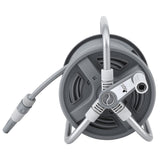 Garden Hoses: Green Fingers 20m Retractable Garden Hose Reel Heavy Duty 1/2" Hose Auto Rewind