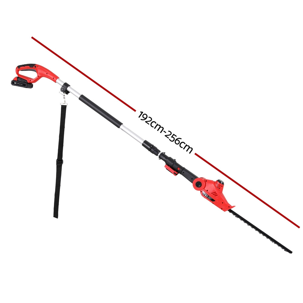 Chainsaws: Giantz Cordless Pole Hedge Trimmer Garden Pruner Electric Cutter