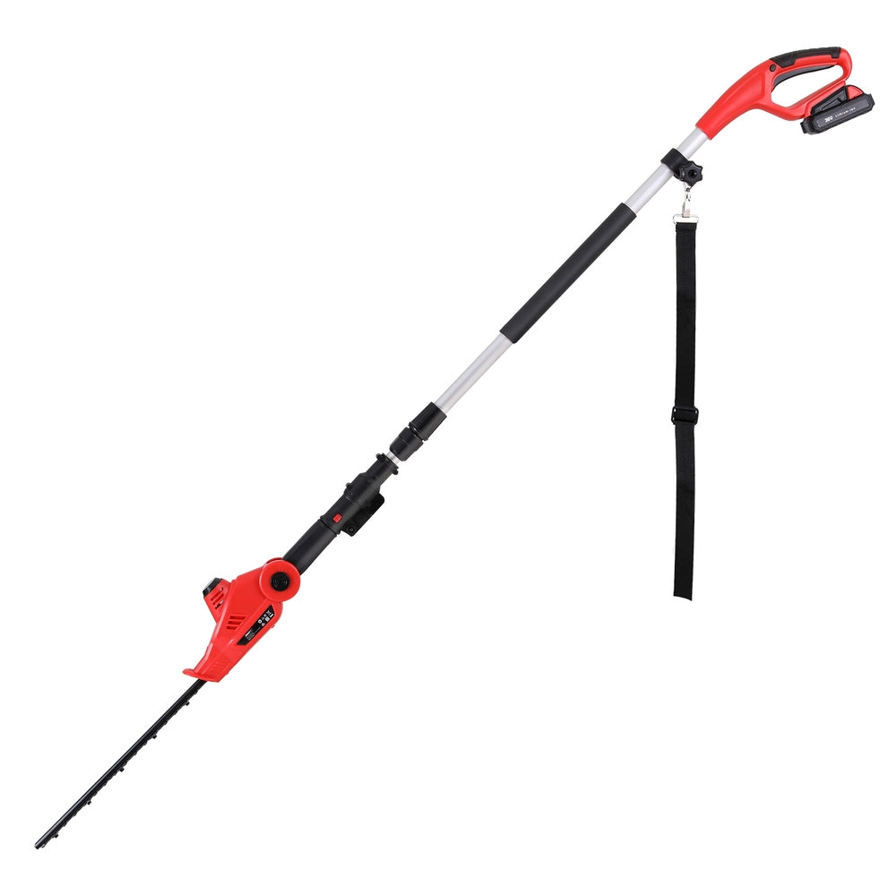 Chainsaws: Giantz Cordless Pole Hedge Trimmer Garden Pruner Electric Cutter
