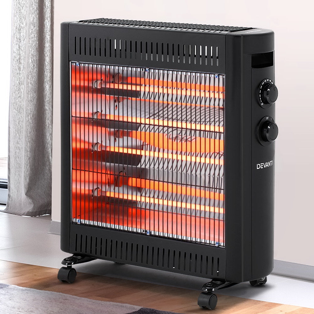 Electric Heaters: Devanti 2200W Infrared Heater Radiant Heaters