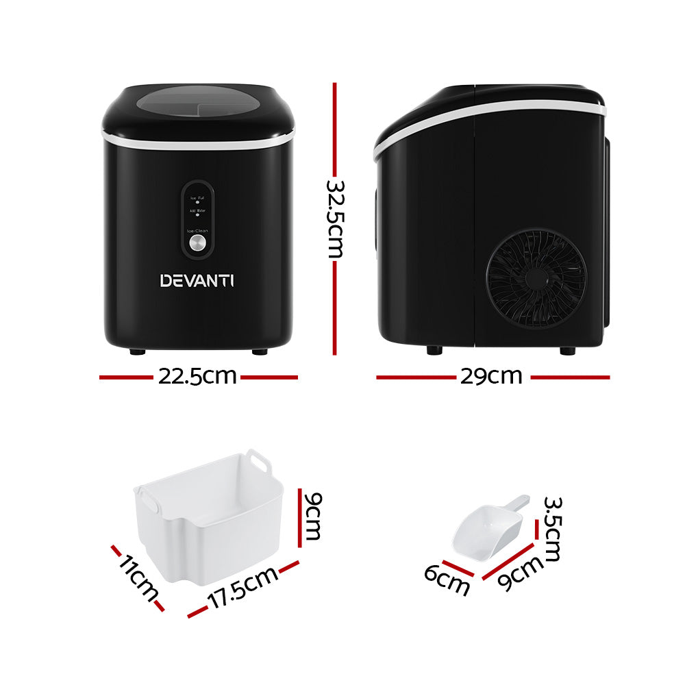 Ice Makers: Devanti 15kg Nugget Ice Maker Machine