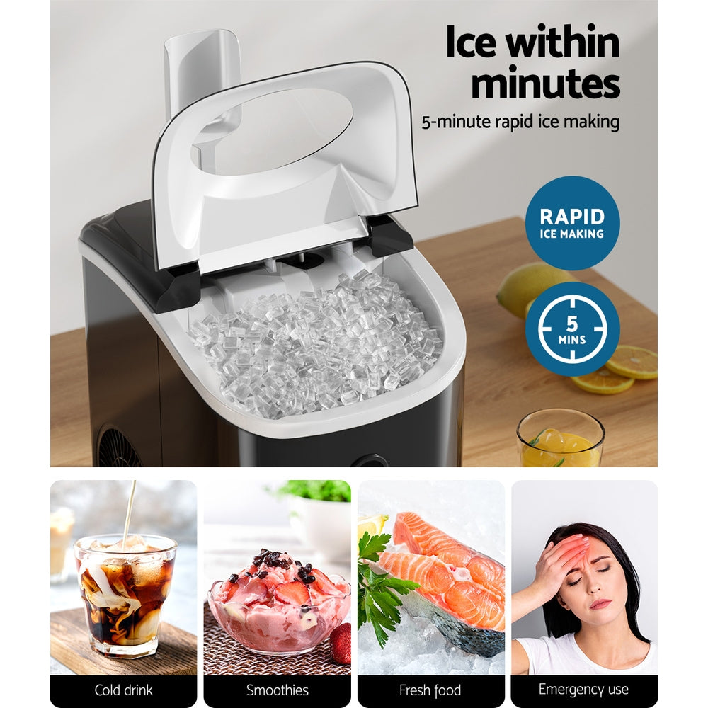 Ice Makers: Devanti 15kg Nugget Ice Maker Machine