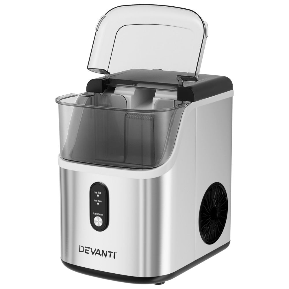 Ice Makers: Devanti Ice Maker Machine 15kg Nugget Ice Cube