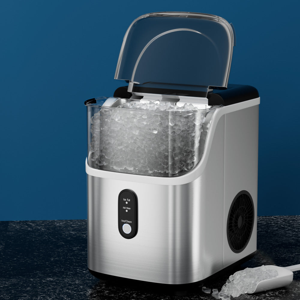 Ice Makers: Devanti Ice Maker Machine 15kg Nugget Ice Cube