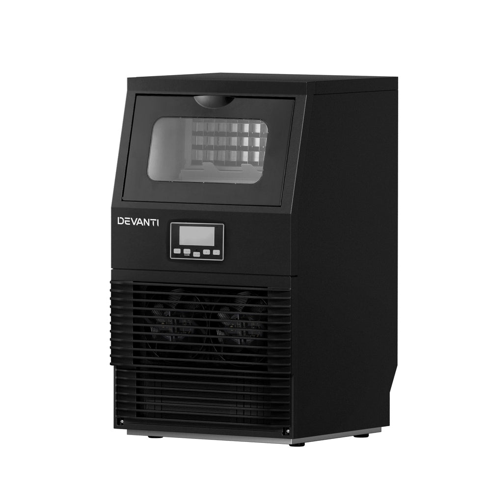 Ice Makers: Devanti Commercial Ice Maker Cube Machine 30kg