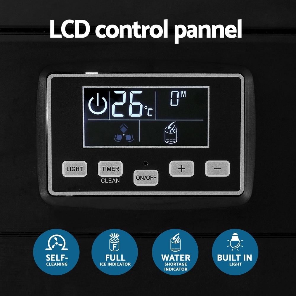 Ice Makers: Devanti Commercial Ice Maker Cube Machine 30kg