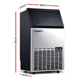 Devanti 60kg Commercial Ice Maker Machine