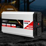 Batteries & Generators: Giantz 1500W Puresine Wave DC-AC Power Inverter