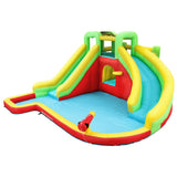 Outdoor Play Equipment: Doctor Dolphin Kids Inflatable Pool Water Slide Park Jumping Castle 575X445CM