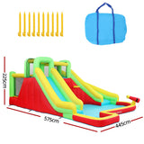 Outdoor Play Equipment: Doctor Dolphin Kids Inflatable Pool Water Slide Park Jumping Castle 575X445CM