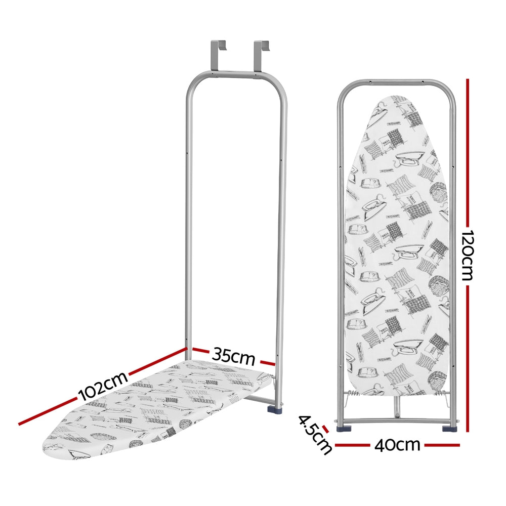 Irons & Ironing Systems: Artiss Ironing Board Wall Mounted Foldable White