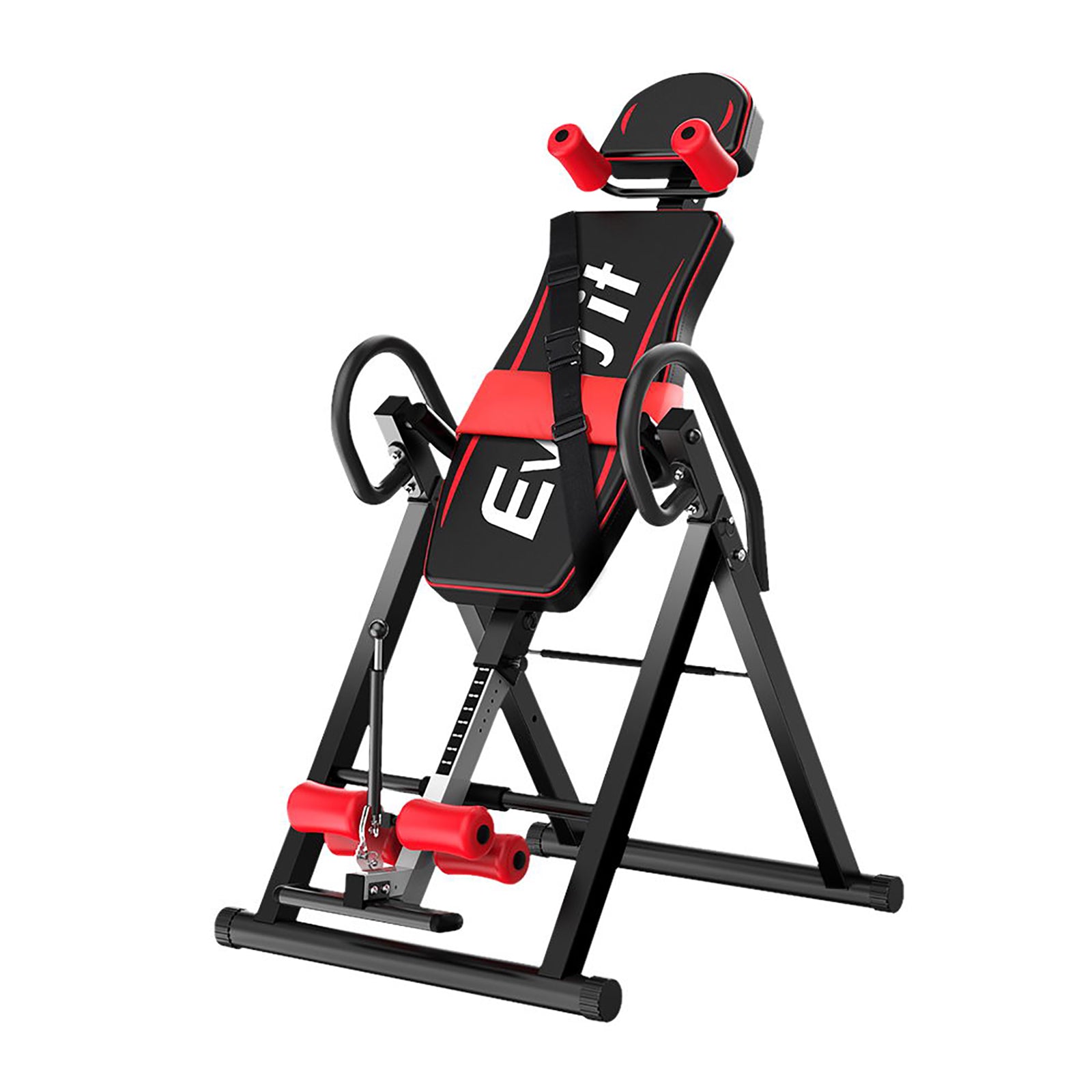 Exercise Benches: Everfit Inversion Table Gravity Exercise Inverter Back Stretcher Home Gym Black