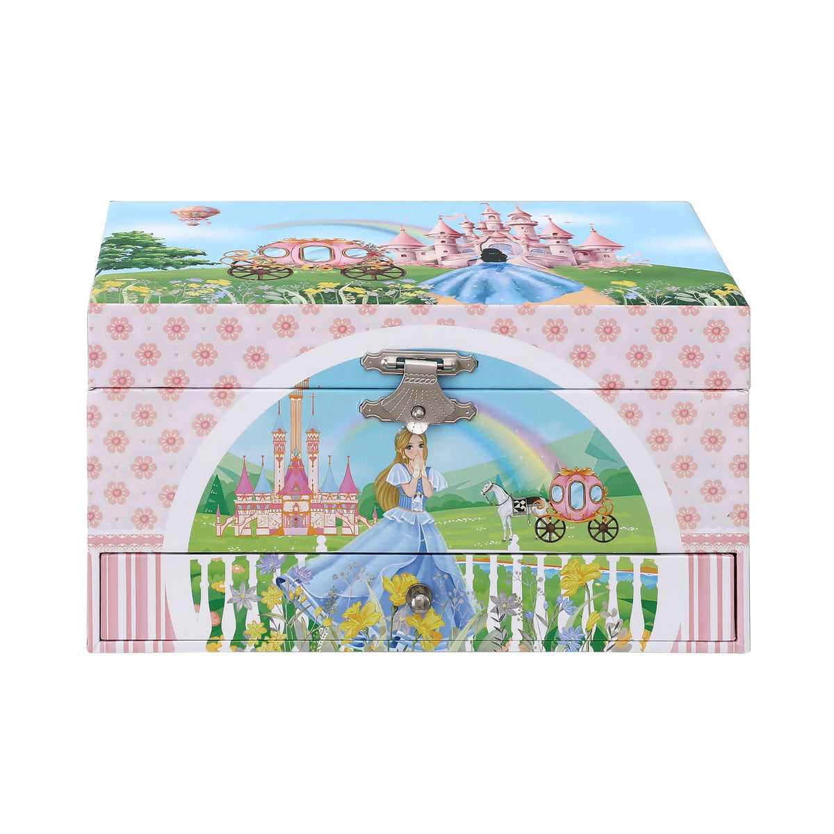 Keezi Kids Jewellery Box Organiser for Girls Kids Music