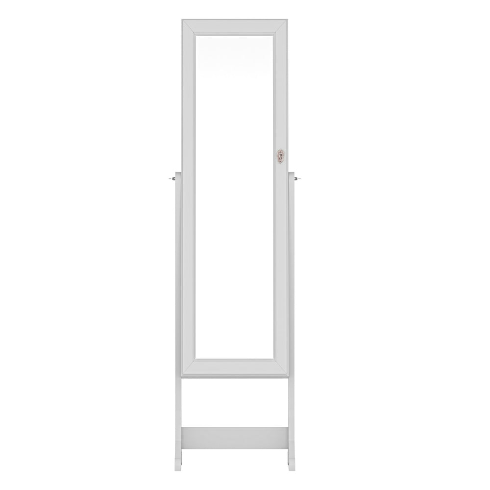 Storage Cabinets & Lockers: Artiss Jewellery Cabinet Mirror Free Standing