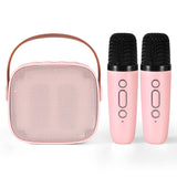 Bluetooth Speakers: Alpha Mini Portable Karaoke Machine for Adults Kids with 2 Wireless Microphones