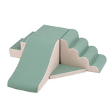 Activity Toys: Keezi Kids Climbing Blocks 4-Piece Foam Toddler Playset Soft Indoor Climbing Toy Rocker