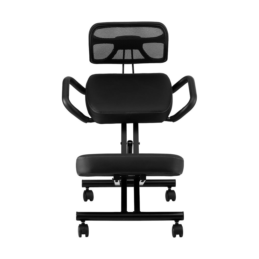 Office & Desk Chairs: Artiss Kneeling Chair Ergonomic Office Home Knee Seat Posture Back Stretch Rest