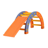 Activity Toys: Keezi Kids Climbing Frame Set With Slide Indoor Outdoor Toddler Toys Pikler Arch Climber