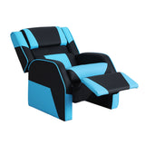 Kid's Tables, Chairs & Seats: Keezi Kids Recliner Chair PU Leather Gaming Sofa Lounge Couch Children Armchair