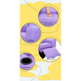 Kid's Tables, Chairs & Seats: Keezi Kids Recliner Chair Purple PU Leather Sofa Lounge Couch Children Armchair
