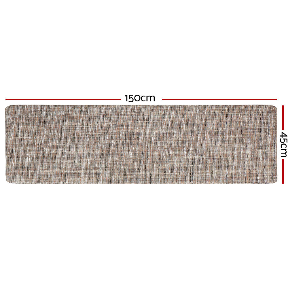 Floor Rugs: Artiss Kitchen Mat 45x150cm Textilene Floor Rug Carpet Non-slip