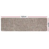 Floor Rugs: Artiss Kitchen Mat 45x150cm Textilene Floor Rug Carpet Non-slip