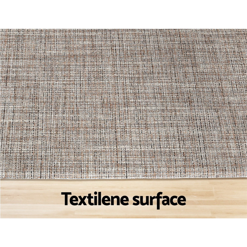 Floor Rugs: Artiss Kitchen Mat 45x150cm Textilene Floor Rug Carpet Non-slip