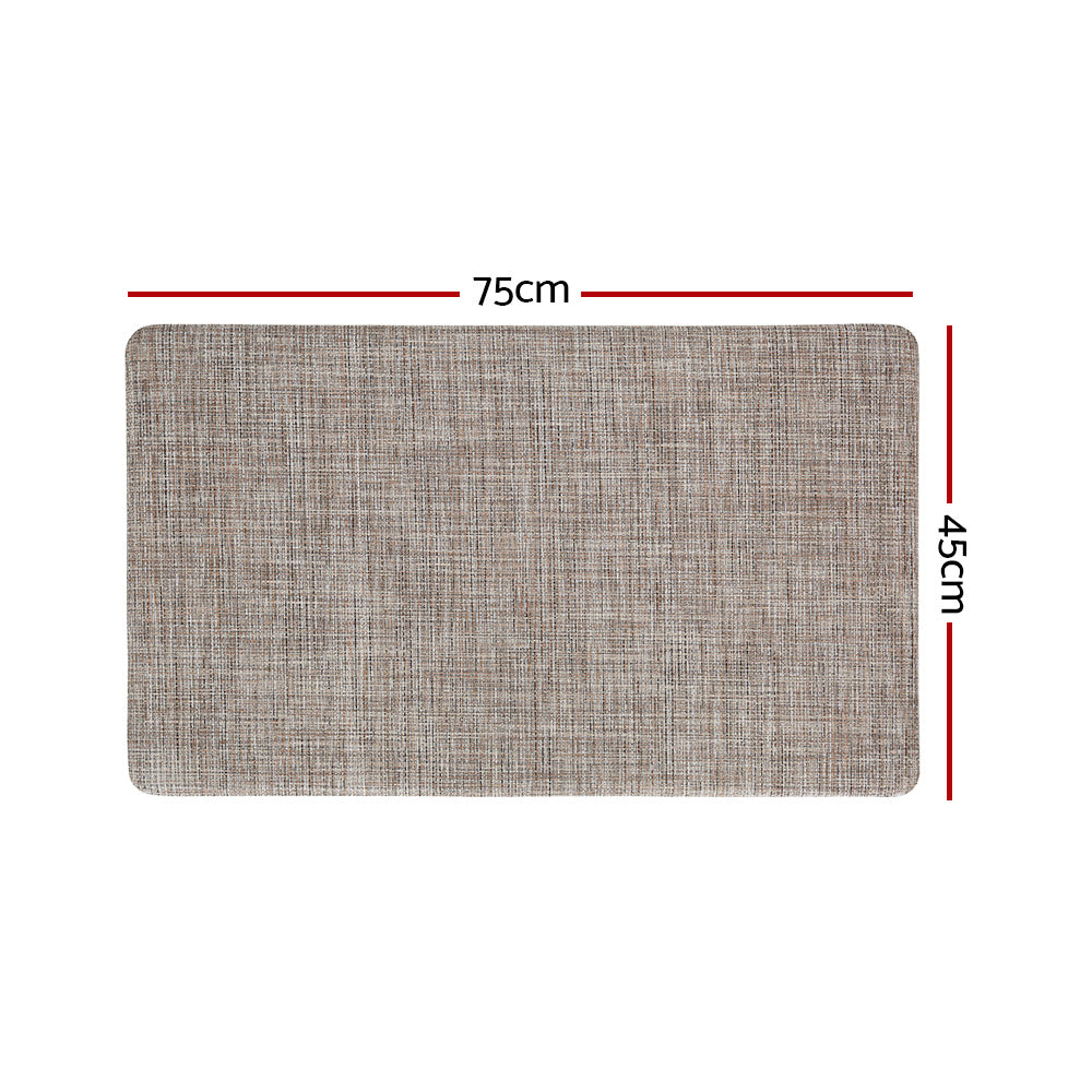 Floor Rugs: Artiss Kitchen Mat 45x75cm Textilene Floor Rug Carpet Non-slip
