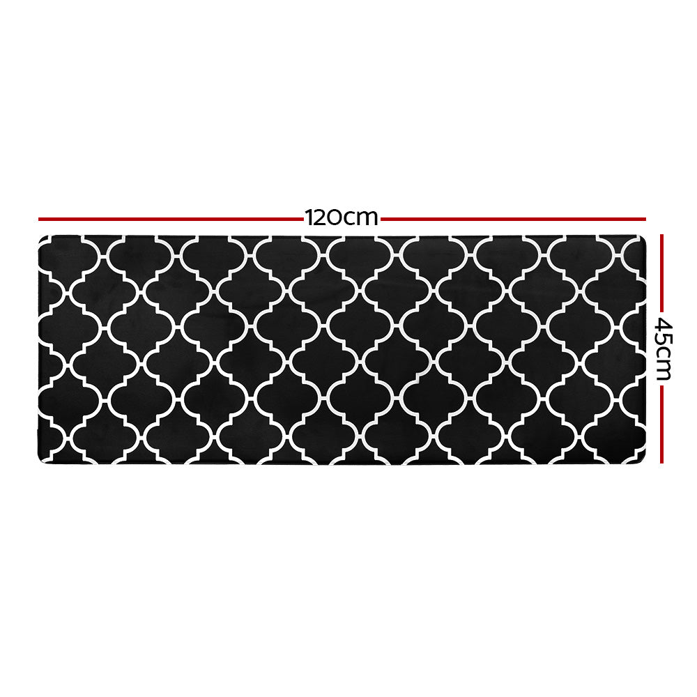 Floor Rugs: Artiss Kitchen Mat 45x120cm PVC Floor Rug Carpet Non-slip Gina