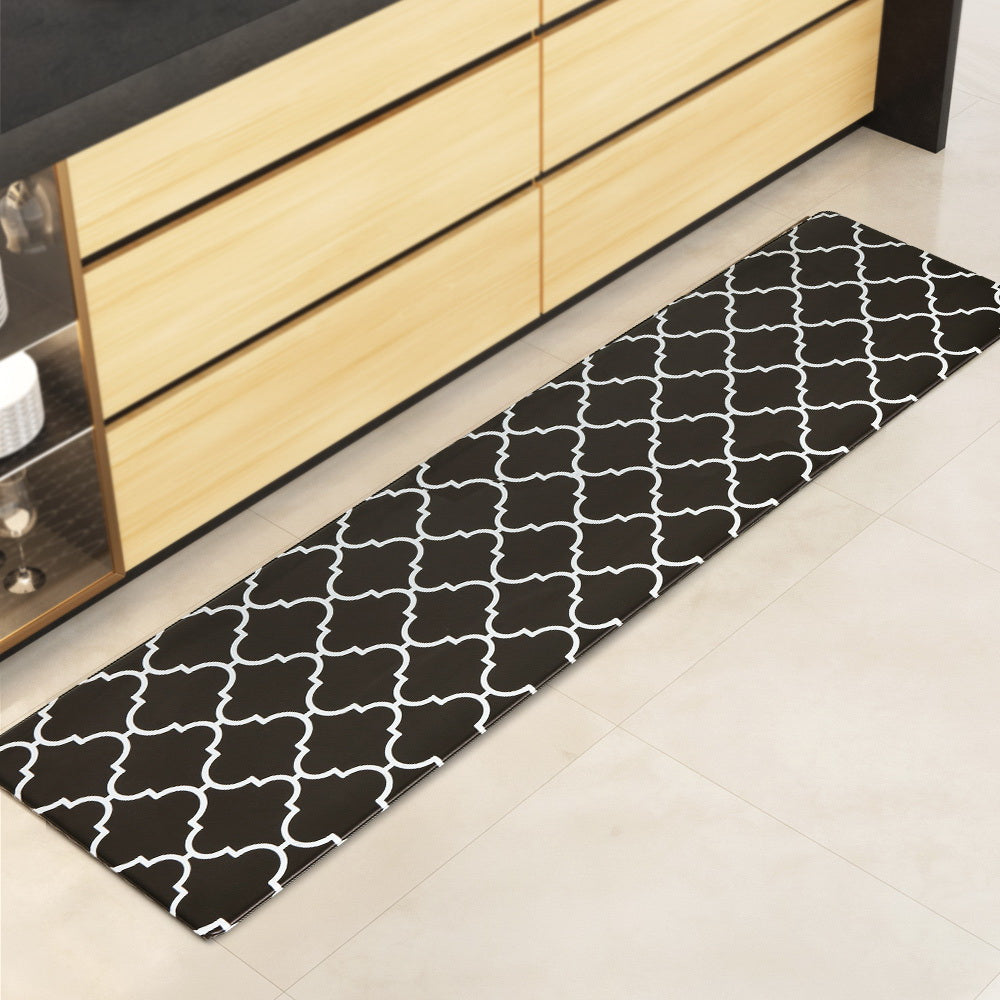 Floor Rugs: Artiss Kitchen Mat 45x180cm PVC Floor Rug Carpet Non-slip Gina