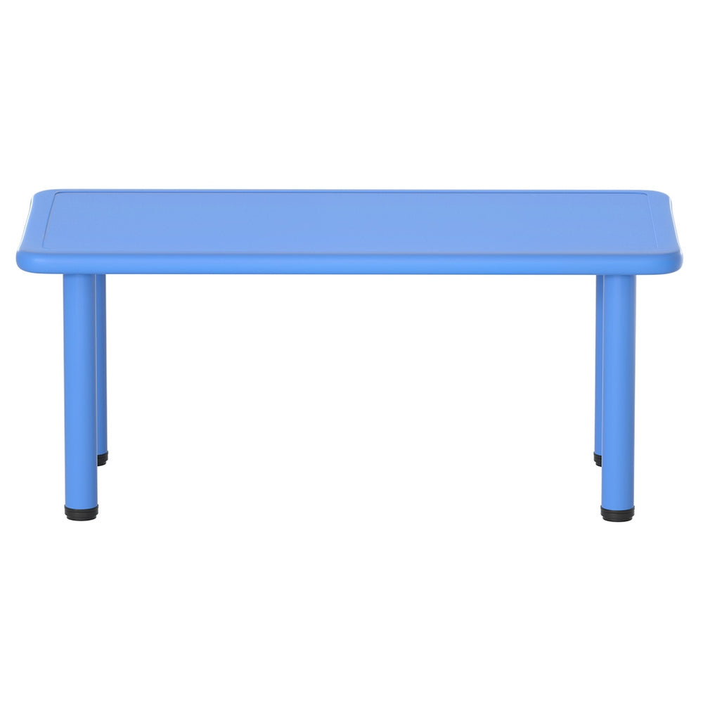 Kid's Desks: Keezi Kids Table Plastic Square Activity Study Desk 60X120CM
