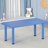 Kid's Desks: Keezi Kids Table Plastic Square Activity Study Desk 60X120CM