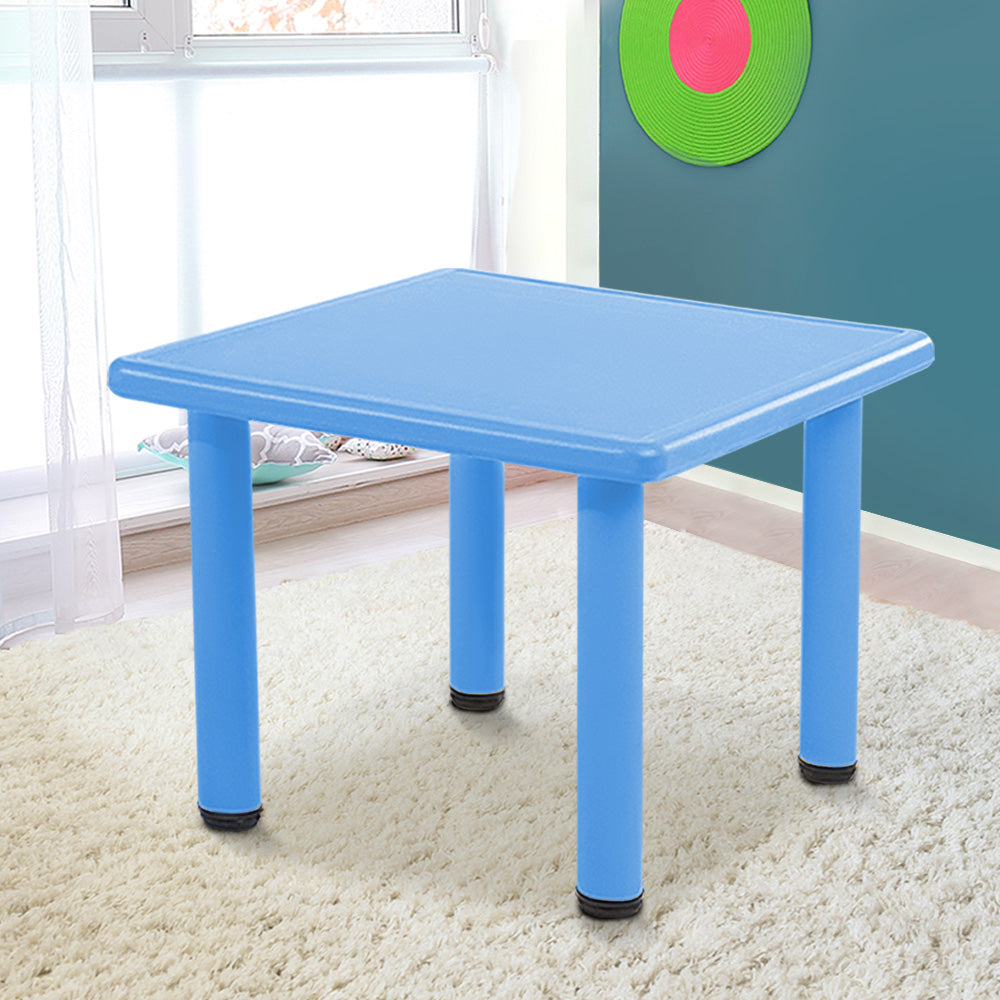 Kid's Desks: Keezi Kids Table Plastic Square Activity Study Desk 60X60CM