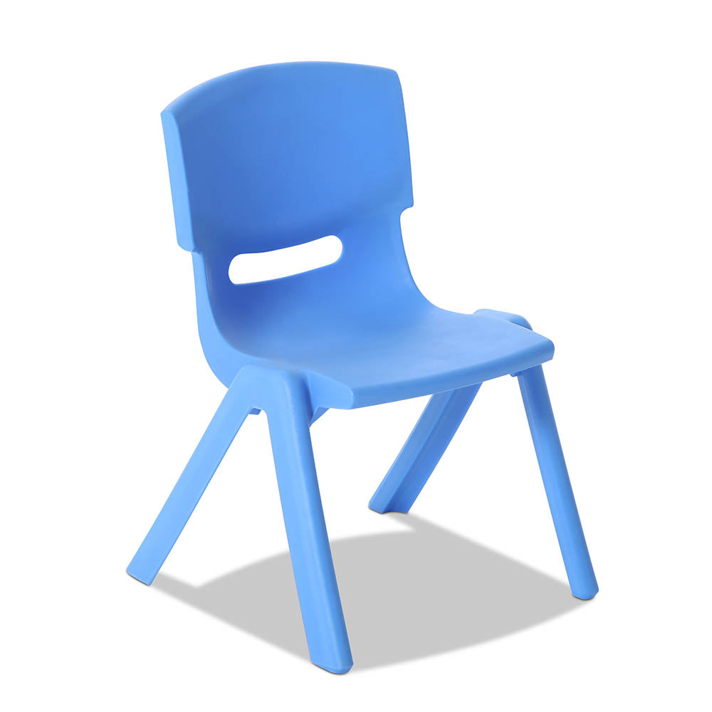 Kid's Desks: Keezi 5PCS Kids Table and Chairs Set Children Study Desk Furniture Plastic 4 Chairs