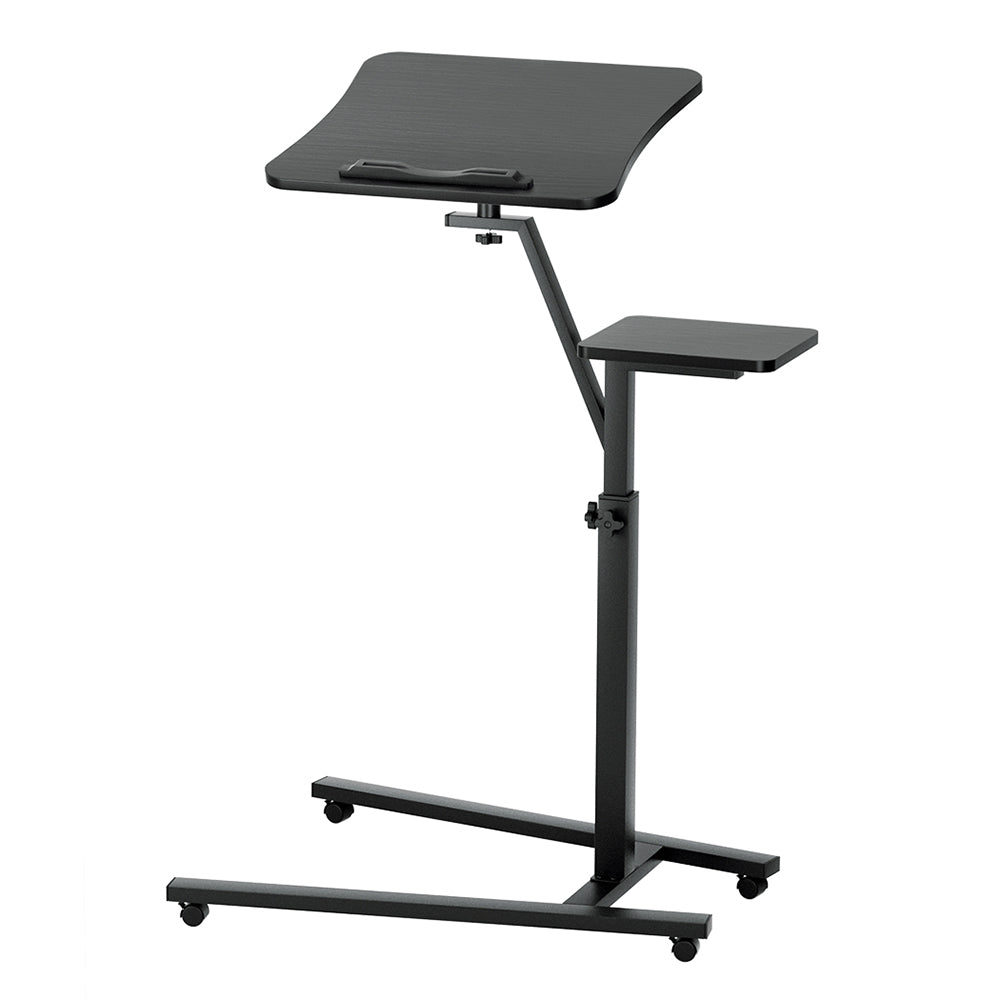 Laptop Stands: Artiss Laptop Desk Computer Table Height Adjustable Tiltable Mouse Board Black