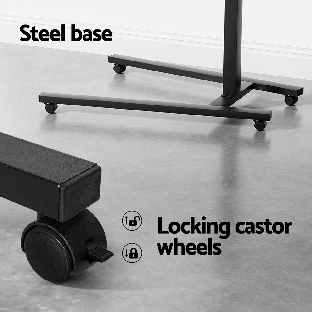 Laptop Stands: Artiss Laptop Desk Computer Table Height Adjustable Tiltable Mouse Board Black