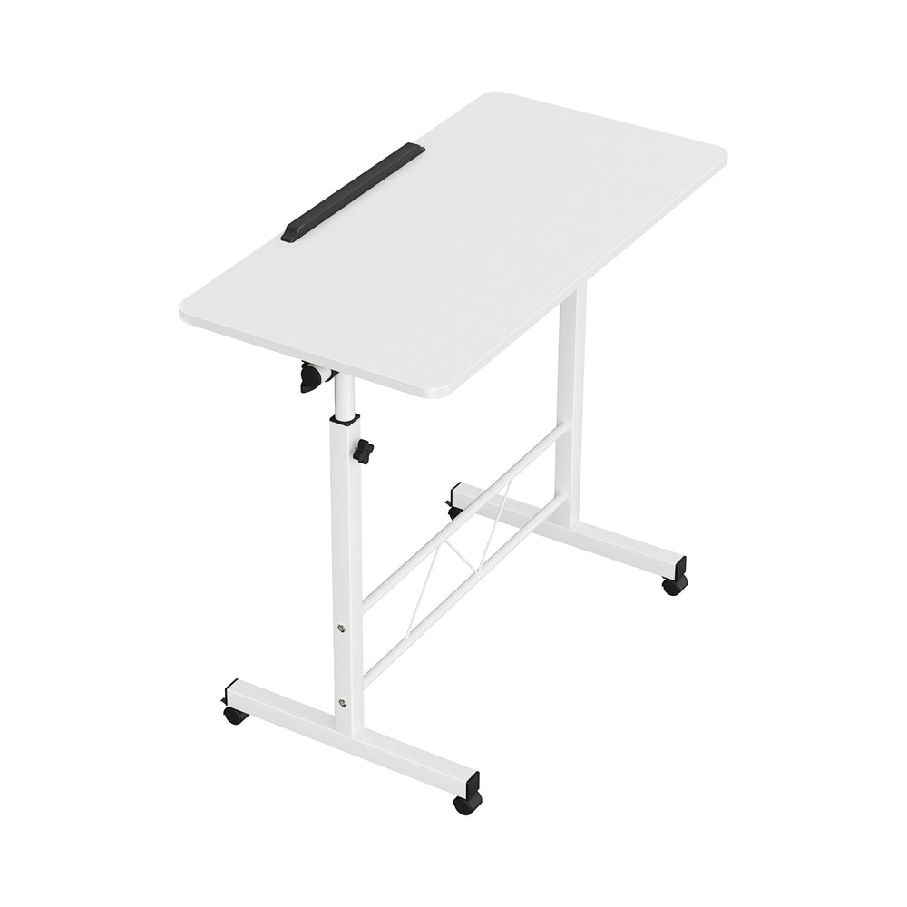 Desks: Artiss Laptop Desk Table Adjustable 80CM White