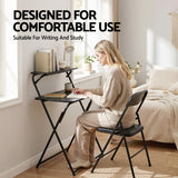 Desktops & Accessories: Artiss Laptop Desk Foldable Study Desk Home Office Black