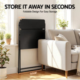 Desktops & Accessories: Artiss Laptop Desk Foldable Study Desk Home Office Black