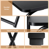 Desktops & Accessories: Artiss Laptop Desk Foldable Study Desk Home Office Black