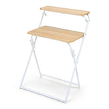 Desktops & Accessories: Artiss Laptop Desk Computer Foldable Study Desk Home Office Oak
