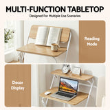 Desktops & Accessories: Artiss Laptop Desk Computer Foldable Study Desk Home Office Oak