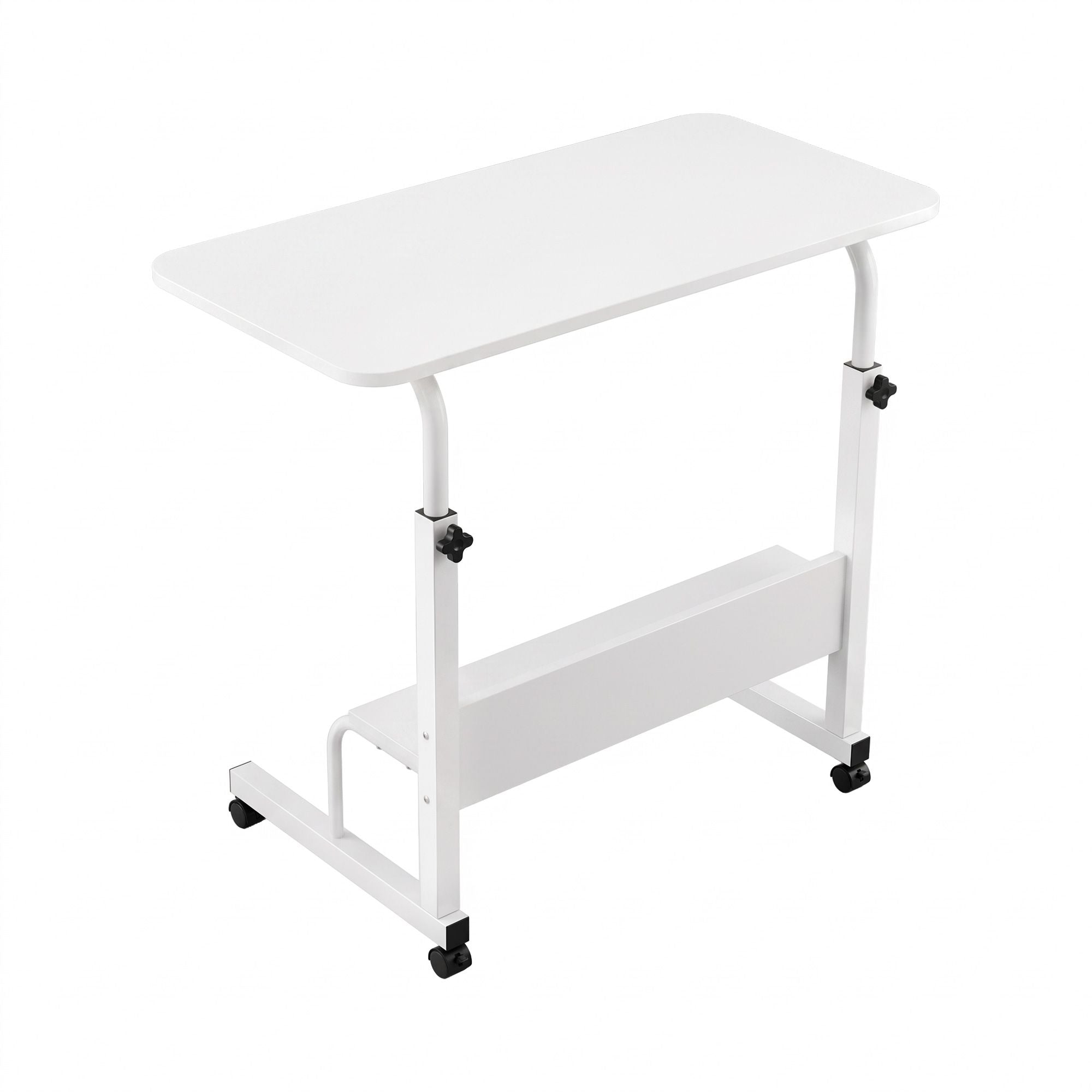 Artiss Laptop Desk Portable Sit Stand Desks Height Adjustable Workstation 80CM White