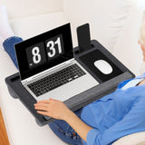 98765-Artiss Lap Desk Laptop DeskS Portable w/ Wrist-rest Phone Slot Mouse Pad 55CM