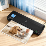 Laminators: Devanti A3 Laminator Machine, Hot & Cold Thermal Fast Lamination Anti-Jam Laminator for Office School Home Document Photo Card Handmade A3 A4 A5 A6, Black