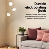 Floor Lamps: Artiss 3-Light Tree Floor Lamp 165cm Tall Standing Light with Sphere Glass Shades for Modern Homes